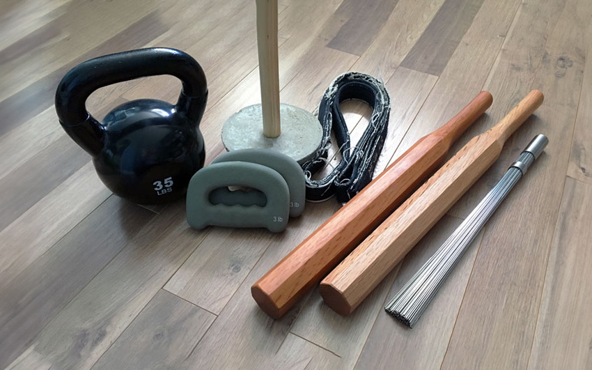 My favorite equipment for Karate training at home